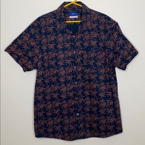 Apt. 9 mens leaf print XL HEIQ Smart Temp NWOT